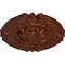 Ekena Millwork Southampton Medallion (Canopies up to 2 3/4"), 16 3/8"OD x 1 3/4"P, Burnished Mahogany Crackle CM17SOBMC - alternate 4
